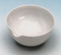 Capsula per evaporazione, forma media, Porcellana Cap. 115 ml Ø bordo 100 mm h 40 mm 1 pz.