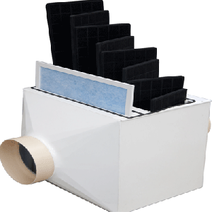 Cassonetto carbone per armadi acidi-basi 1 pz