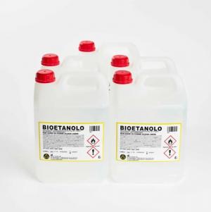 Alcool Etilico Denaturato bianco 96° (Bioetanolo) - 5 L